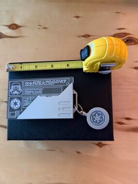 IMPERIAL STORMTROOPER ID TAG STAR WARS BATTERY NEEDS TO BE REPLACED